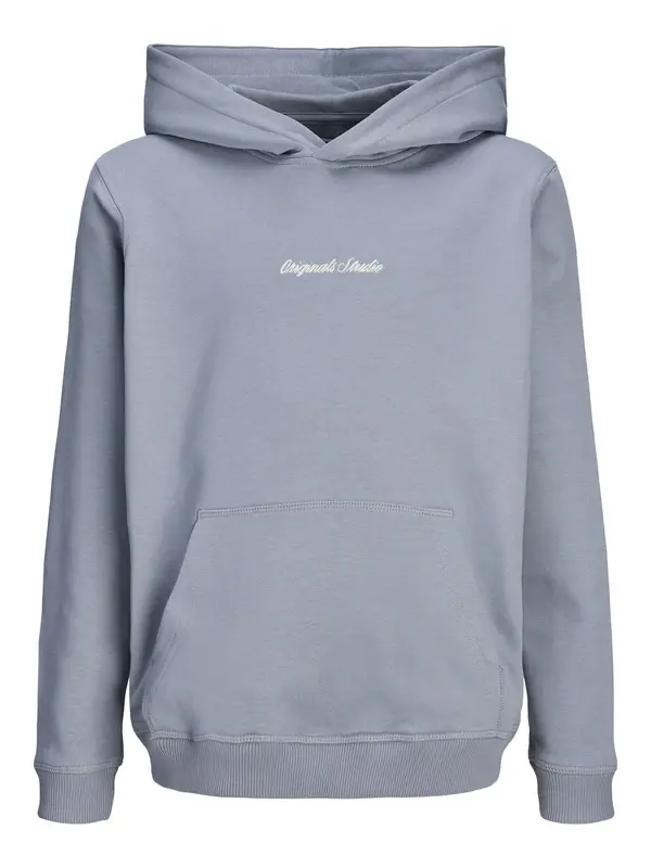 Jack & Jones Junior Jack & Jones Junior Sweater majica 'JORNorrebro'  bazalt siva