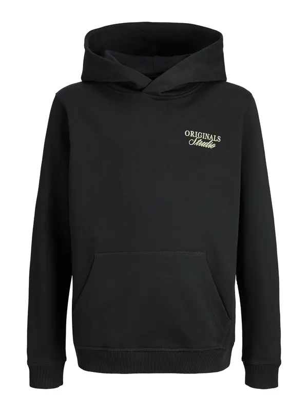 Jack & Jones Junior Jack & Jones Junior Sweater majica 'JORNorrebro'  bež / crna