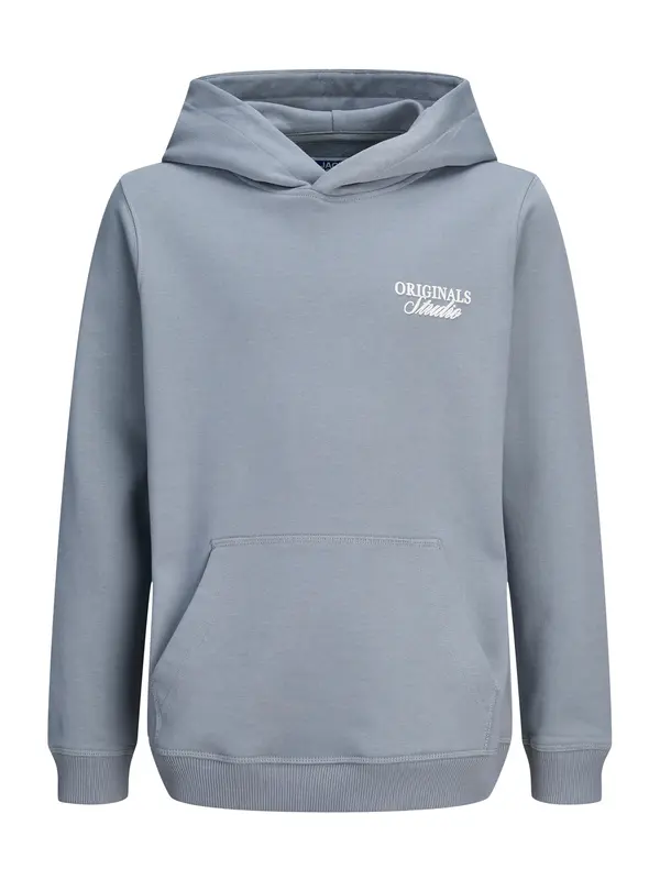 Jack & Jones Junior Jack & Jones Junior Sweater majica 'JORNORREBRO'  golublje plava / bijela