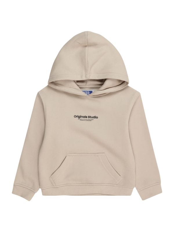 Jack & Jones Junior Jack & Jones Junior Sweater majica 'JORVESTERBRO'  ecru/prljavo bijela / crna