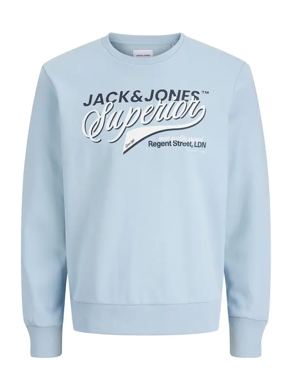 Jack & Jones Junior Jack & Jones Junior Sweater majica  mornarsko plava / svijetloplava