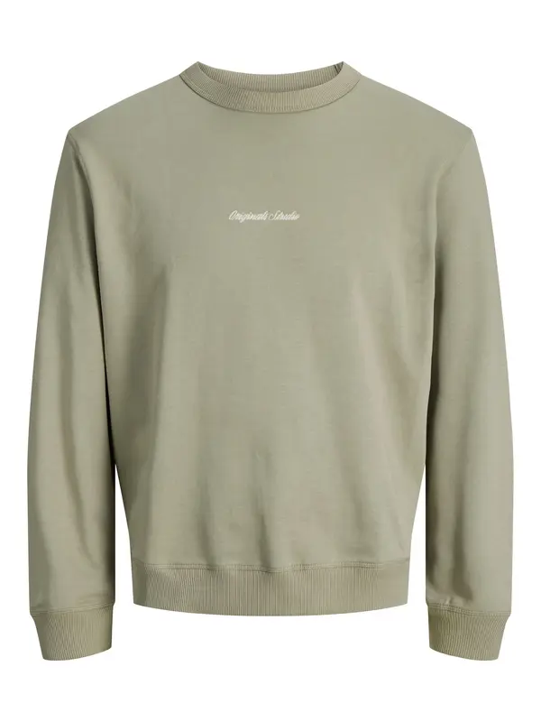 Jack & Jones Junior Jack & Jones Junior Sweater majica  pastelno zelena / bijela