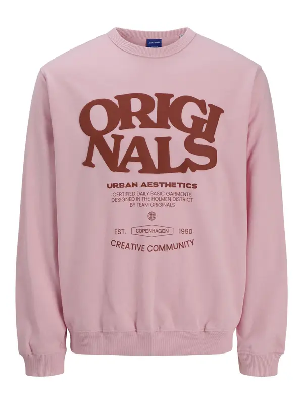 Jack & Jones Junior Jack & Jones Junior Sweater majica  roza / rubin crvena
