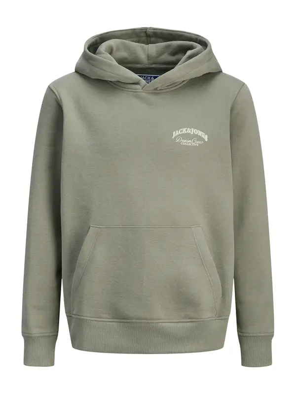 Jack & Jones Junior Jack & Jones Junior Sweater majica  zelena / bijela