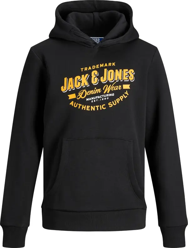 Jack & Jones Junior Jack & Jones Junior Sweater majica  žuta / crna / bijela