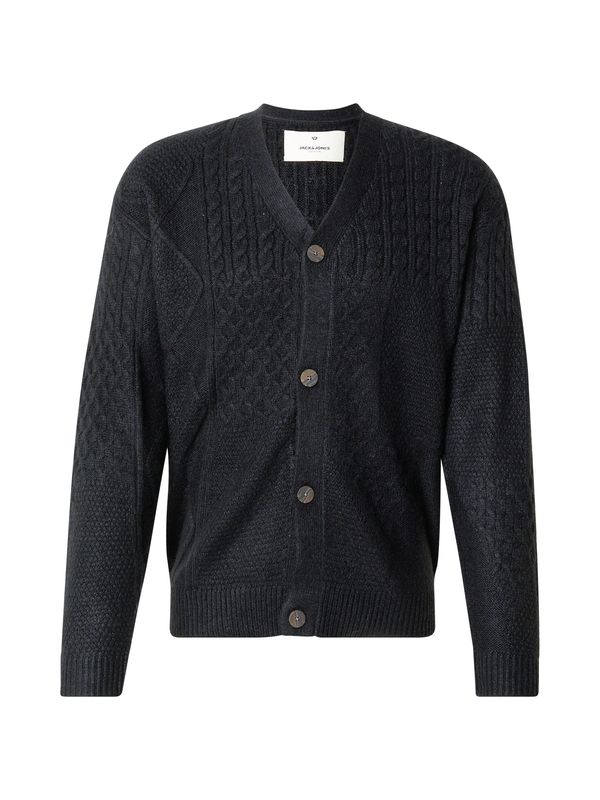 JACK & JONES JACK & JONES Kardigan 'JPRBLUMARKUS'  crna