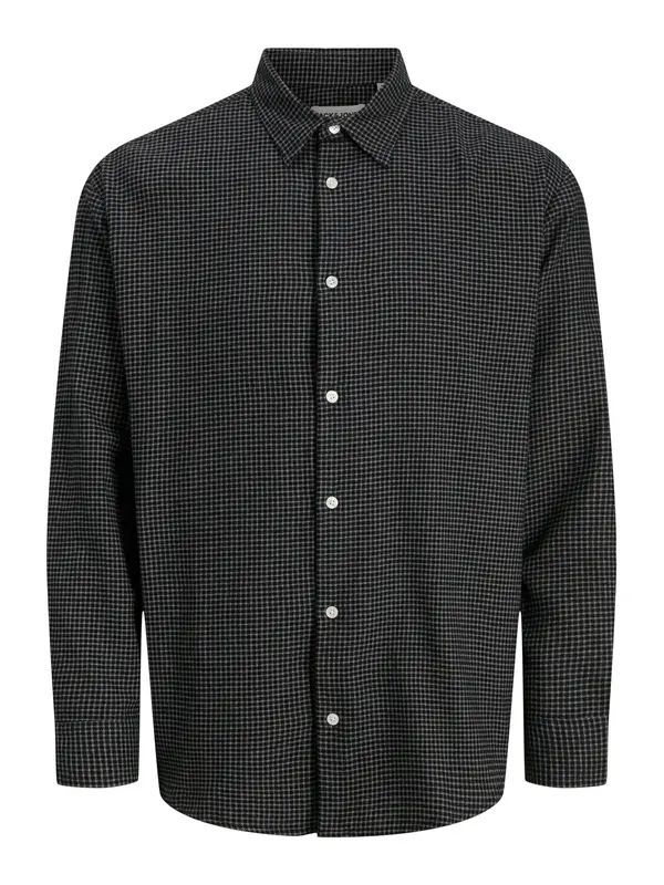 JACK & JONES JACK & JONES Košulja  antracit siva / svijetlosiva