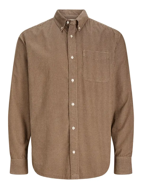 JACK & JONES JACK & JONES Košulja 'BROOK'  bež / smeđa