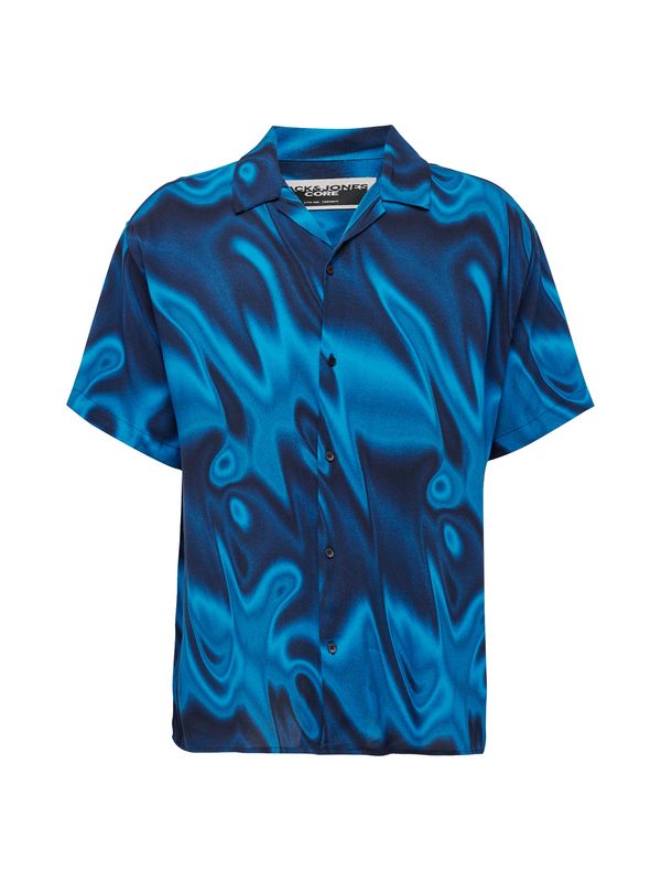 JACK & JONES JACK & JONES Košulja 'JEFF DIGITAL'  plava / morsko plava / mornarsko plava