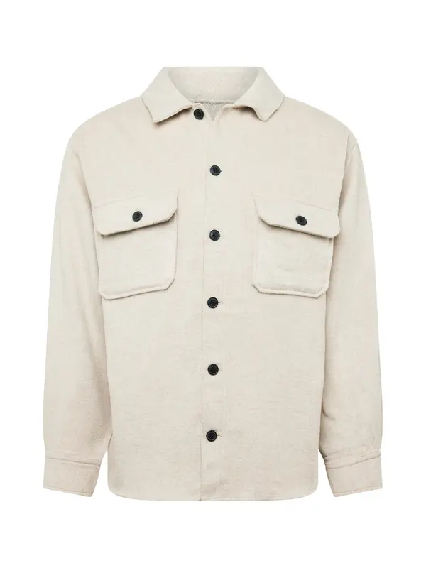 JACK & JONES JACK & JONES Košulja 'JJEBRADLEY OLLIE'  ecru/prljavo bijela