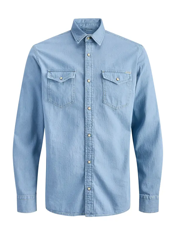 JACK & JONES JACK & JONES Košulja 'JJESHERIDAN'  plavi traper