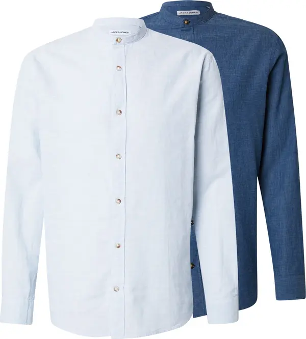 JACK & JONES JACK & JONES Košulja 'JJESUMMER'  mornarsko plava / pastelno plava