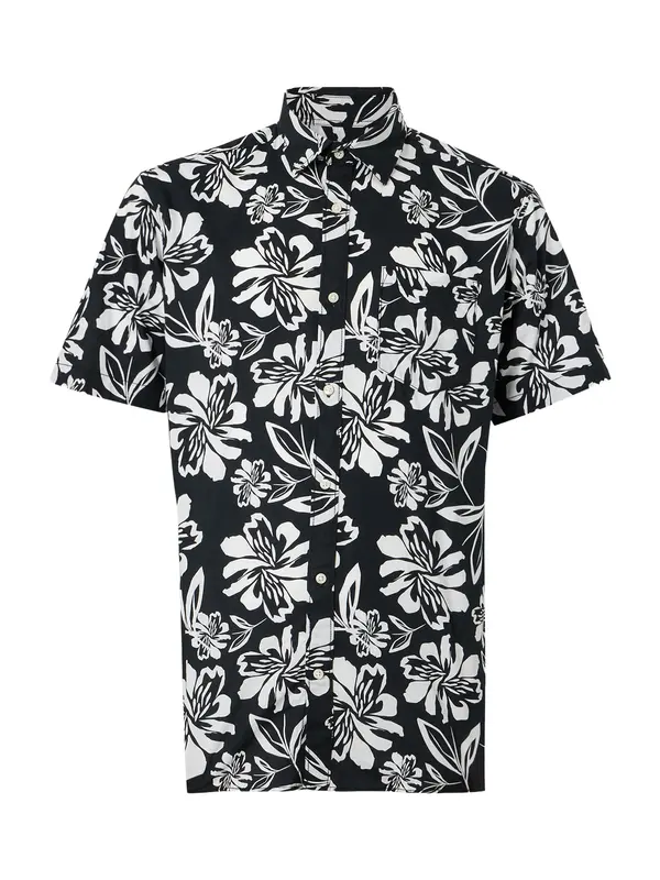 JACK & JONES JACK & JONES Košulja 'JJETHAN'  crna / bijela