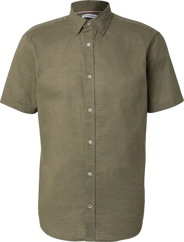 JACK & JONES JACK & JONES Košulja 'JJHENRY'  maslinasta