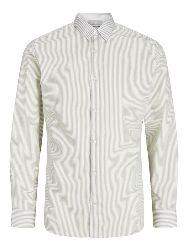JACK & JONES JACK & JONES Košulja 'JJJoe'  svijetlobež / siva