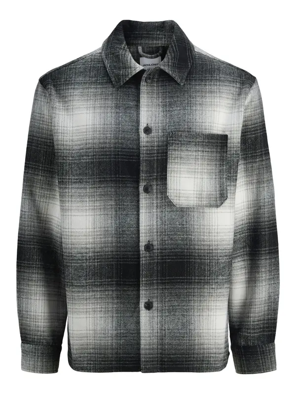 JACK & JONES JACK & JONES Košulja 'JJZAC'  crna / bijela