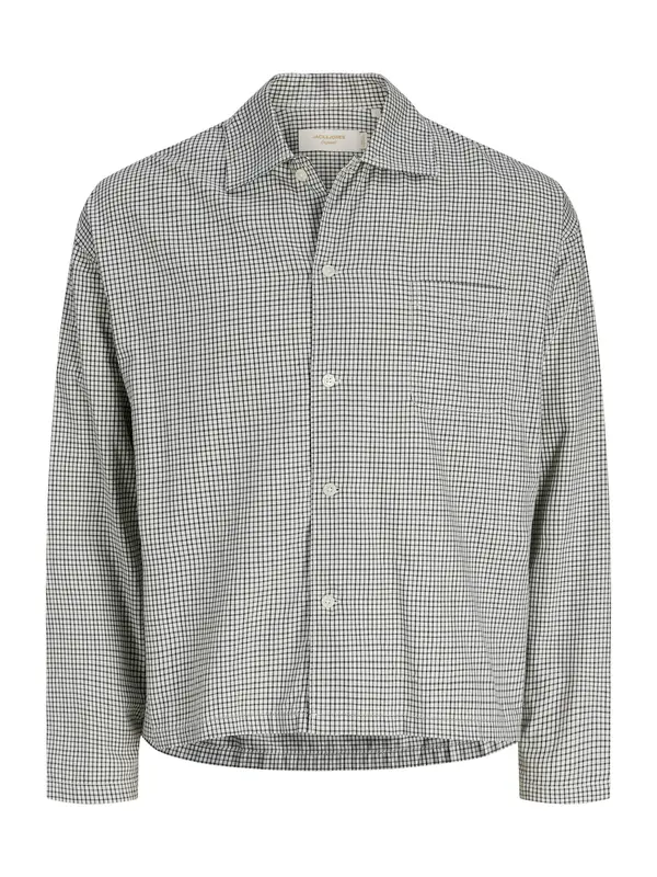 JACK & JONES JACK & JONES Košulja 'JORAustin'  siva / crna / bijela