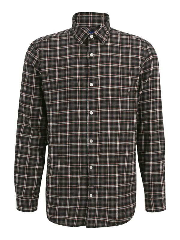JACK & JONES JACK & JONES Košulja 'JORJOSHUA'  siva / crvena / crna / bijela
