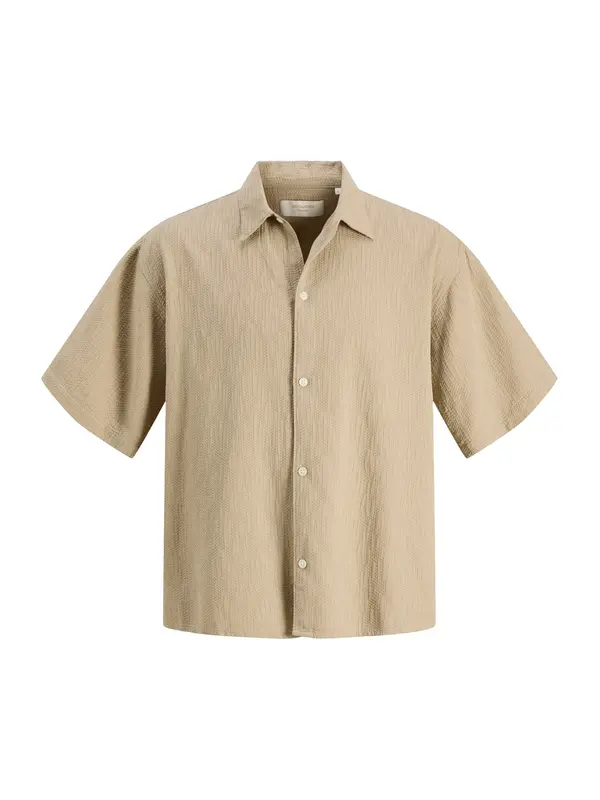 JACK & JONES JACK & JONES Košulja 'JORMONTAUK'  taupe siva