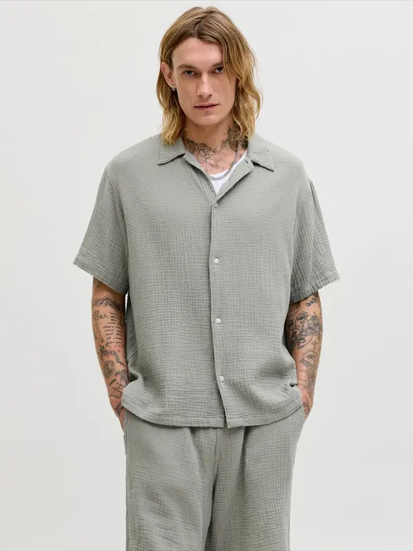 JACK & JONES JACK & JONES Košulja 'JORNantucket'  maslinasta