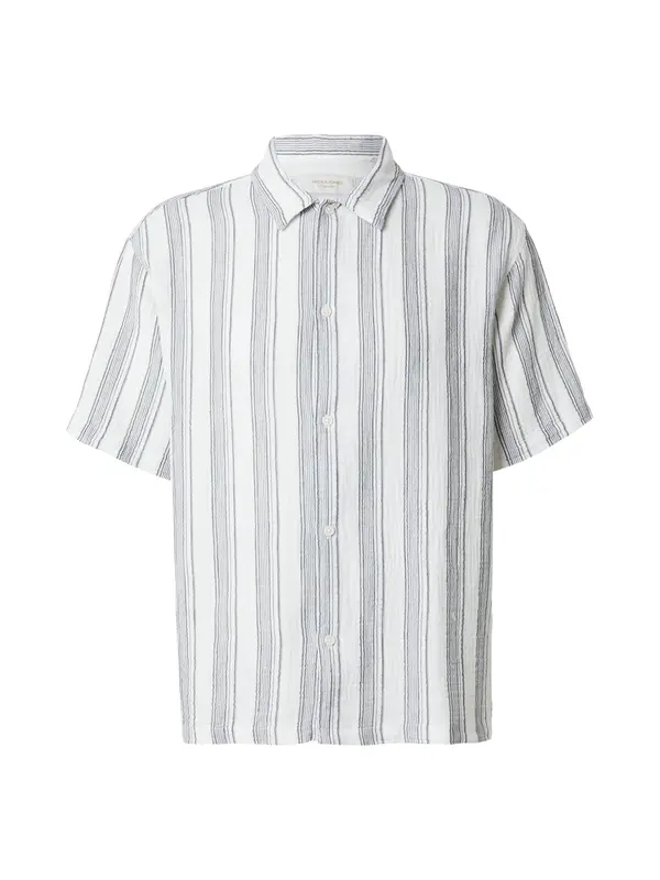 JACK & JONES JACK & JONES Košulja 'JORNANTUCKET'  noćno plava / bijela
