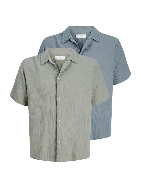 JACK & JONES JACK & JONES Košulja 'JORNantucket'  opal / pastelno zelena