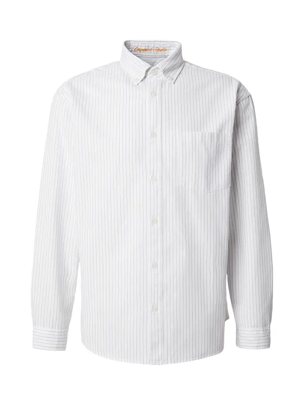 JACK & JONES JACK & JONES Košulja 'JORNORREBRO'  siva / bijela