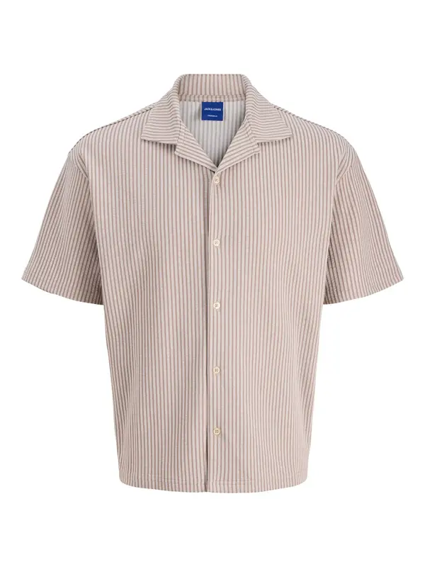 JACK & JONES JACK & JONES Košulja 'JORSUMMER'  moka smeđa / bijela
