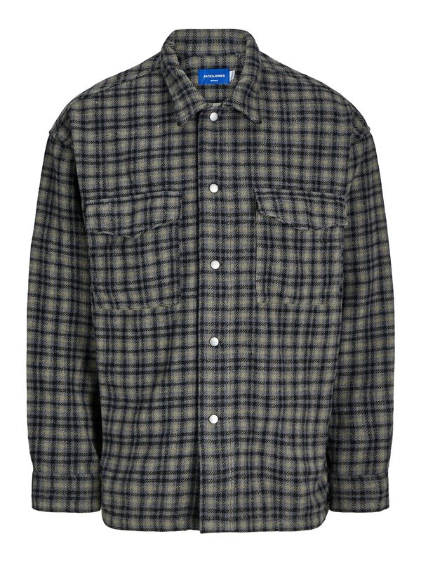 JACK & JONES JACK & JONES Košulja 'JORVESTERBRO'  opal / bež siva / crna