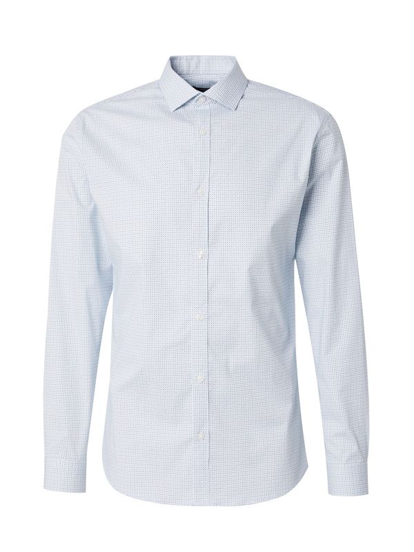 JACK & JONES JACK & JONES Košulja 'JPRBLABLACKPOOL'  mornarsko plava / svijetloplava / bijela