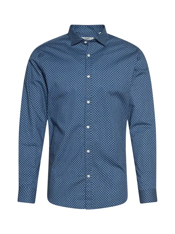 JACK & JONES JACK & JONES Košulja 'JPRBLABLACKPOOL'  plava / morsko plava / bijela