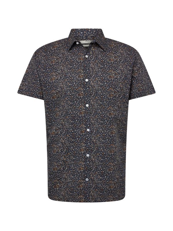 JACK & JONES JACK & JONES Košulja 'JPRBLASUMMER'  mornarsko plava / smeđa