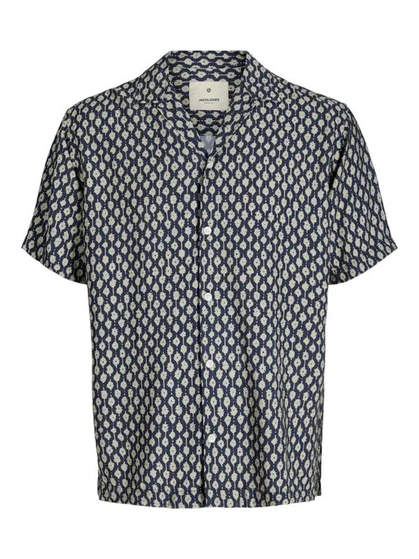 JACK & JONES JACK & JONES Košulja 'JPRBLulincoln'  boja devine dlake (camel) / noćno plava