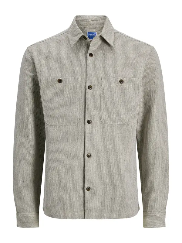 JACK & JONES JACK & JONES Košulja 'JPRBLUrayle'  kameno siva / bijela