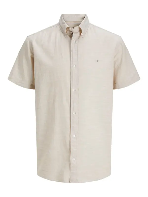 JACK & JONES JACK & JONES Košulja 'JPRBLUSUMMER'  vuneno bijela