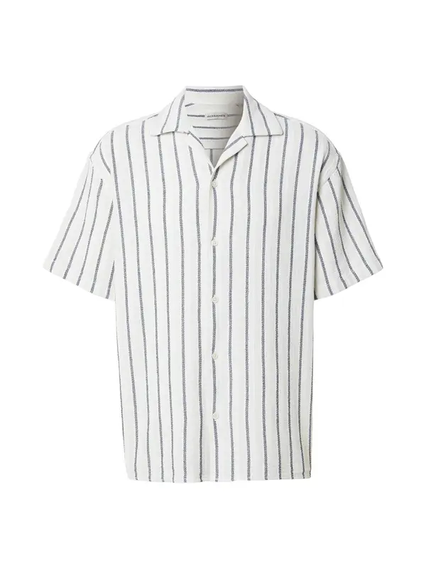 JACK & JONES JACK & JONES Košulja 'JWHCoba'  boja pijeska / morsko plava / bijela