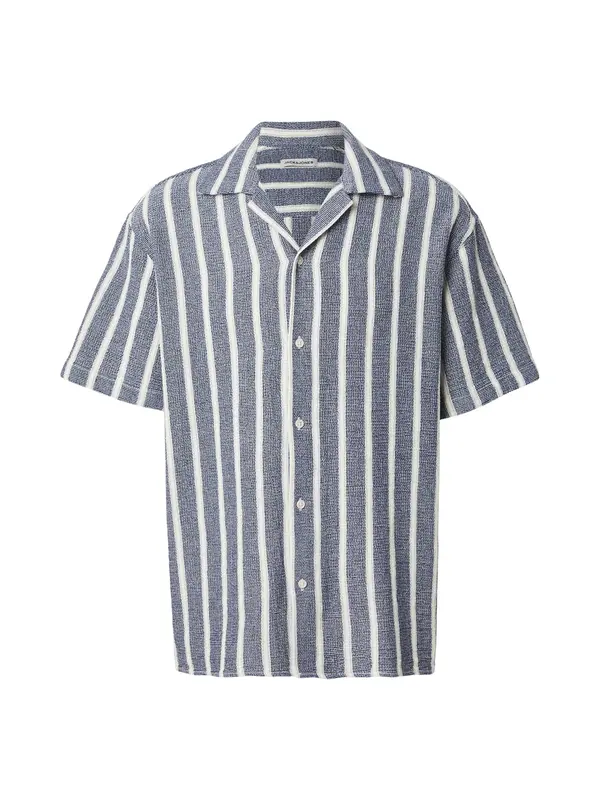 JACK & JONES JACK & JONES Košulja 'JWHCoba'  mornarsko plava / bijela
