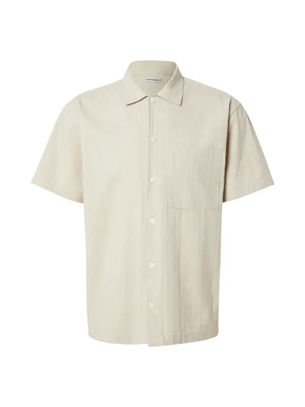 JACK & JONES JACK & JONES Košulja 'JWHeaston'  bež siva