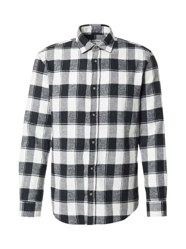 JACK & JONES JACK & JONES Košulja 'JWHJOSHUA'  crna / bijela