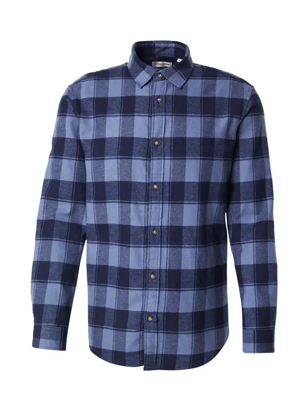 JACK & JONES JACK & JONES Košulja 'JWHJOSHUA'  indigo / golublje plava / plava melange
