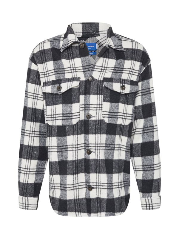 JACK & JONES JACK & JONES Košulja 'Rolly'  mornarsko plava / bijela