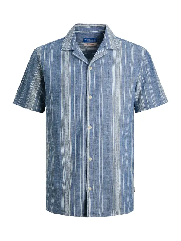 JACK & JONES JACK & JONES Košulja 'Summer'  plavi traper / bijela
