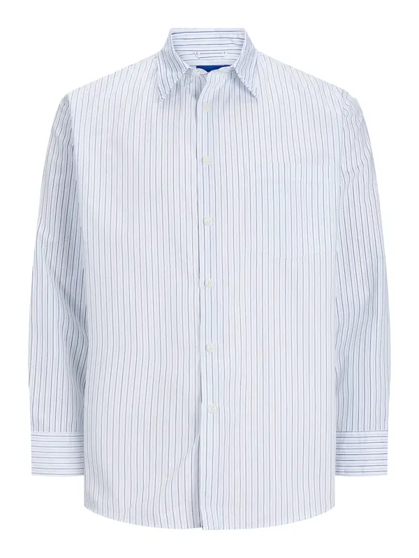 JACK & JONES JACK & JONES Košulja  ultra morsko plava / svijetloplava / bijela
