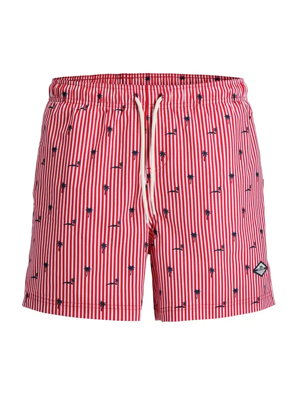JACK & JONES JACK & JONES Kupaće hlače 'JPSTMaui Breeze'  plava / crvena / bijela