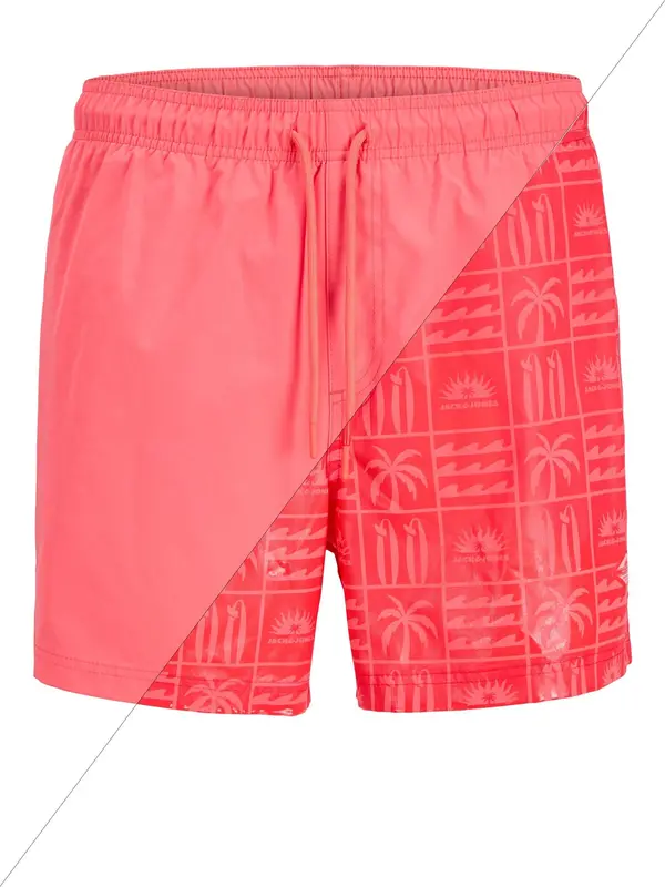 JACK & JONES JACK & JONES Kupaće hlače 'JPSTMaui'  koraljna / narančasto crvena