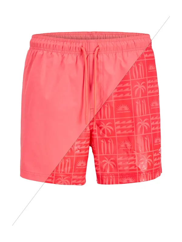 JACK & JONES JACK & JONES Kupaće hlače 'JPSTMAUI'  koraljna / narančasto crvena