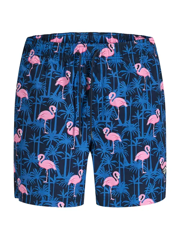 JACK & JONES JACK & JONES Kupaće hlače 'JPSTMAUI'  mornarsko plava / kraljevsko plava / roza