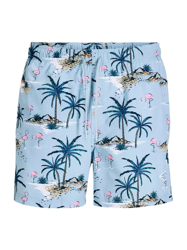 JACK & JONES JACK & JONES Kupaće hlače 'JPSTMAUI'  pastelno plava / tamno plava / roza