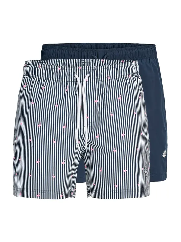 JACK & JONES JACK & JONES Kupaće hlače 'JPSTMAUI'  plava / roza / bijela