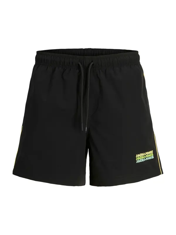 JACK & JONES JACK & JONES Kupaće hlače 'JPSTMAUI SUNRISE'  žuta / crna